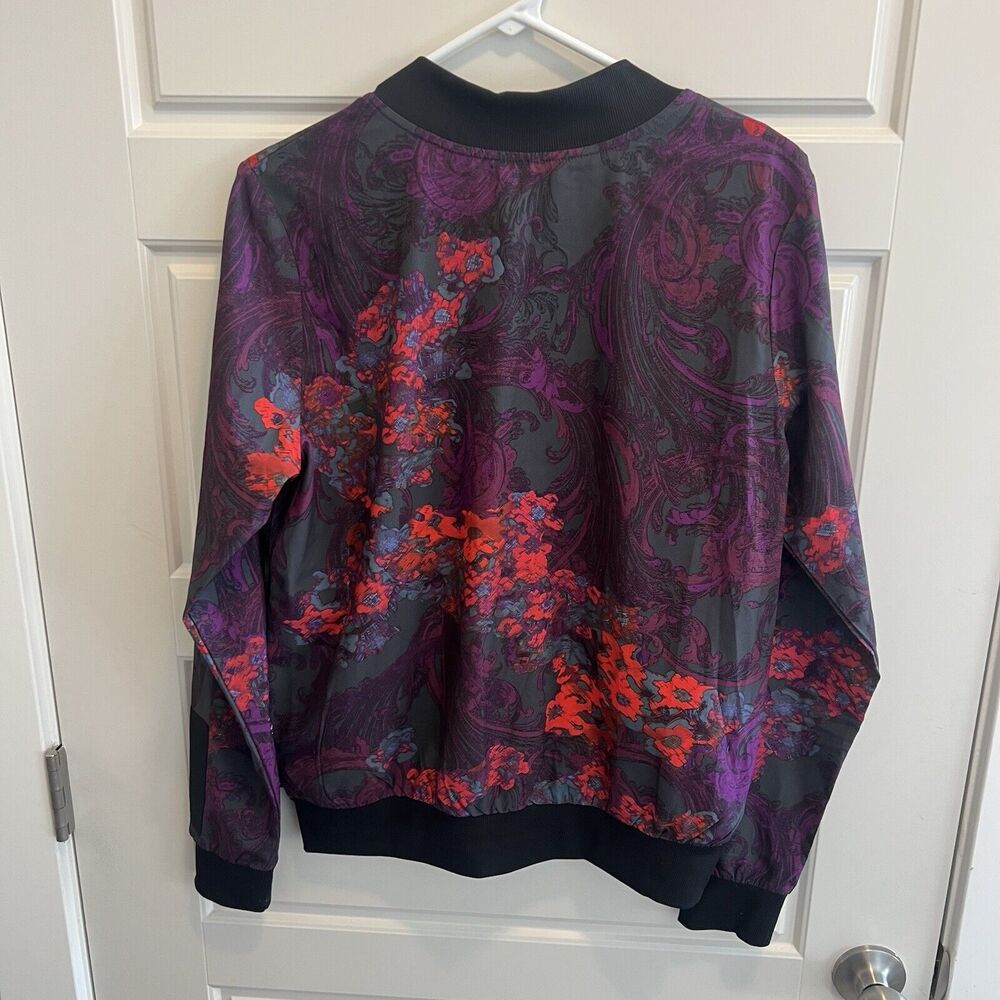 Fabletics Multicolor Patterned Bomber Jacket - image 4